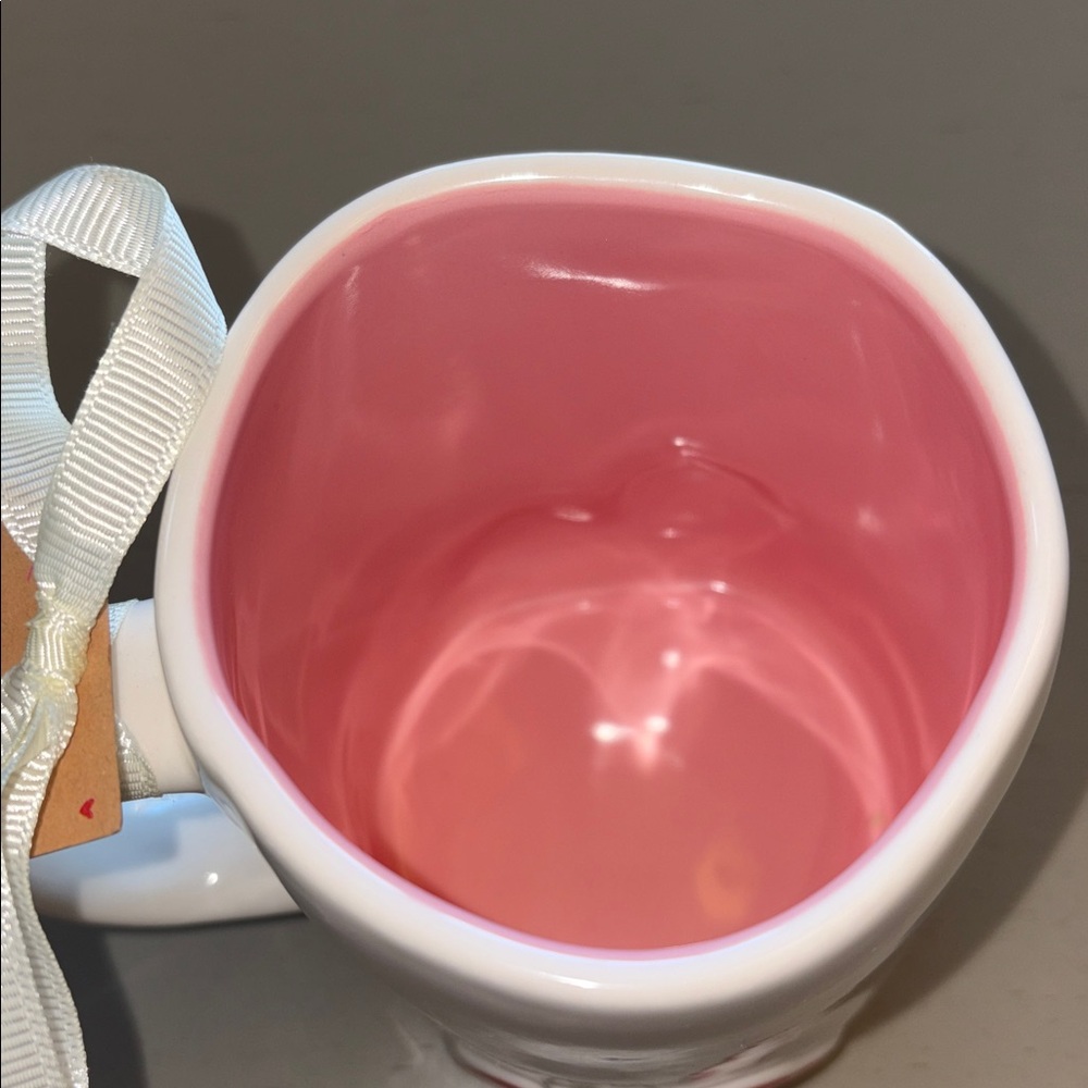 Rar Dunn Love Is So Sweet Mug - Pink and White - Picture 4 of 5